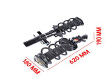 Front Left & Right Shock Struts Assys with Electronic Replacement for Lincoln MKC 2015-2019 19774149