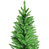 7ft artificial Christmas tree, 1028 branches, 84 inches high, flame retardant PVC, Green 00440339