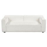 ZUN [New] 82*36" Modern Loop Yarn Fabric Sofa, One-Piece Seat Frame, Minimalist 2-3 Seat Couch Easy to 26549321