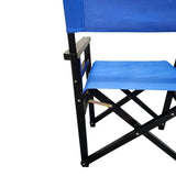 Folding Chair Wooden Director Chair Canvas Folding Chair Folding Chair 2pcs/set populus Canvas W49532123