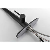 Single Handle Stainless Steel Kitchen Sink Faucet with Pull Down Sprayer W2287P354614