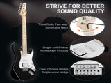 GST Stylish H-S-S Pickup Electric Guitar Kit with 20W AMP Bag Guitar Strap 46732167