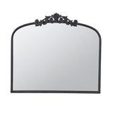 40" x 31" Classic Design Large Arch Mirror and Baroque Inspired Frame for Living Room Bathrrom W2078127697