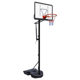 Portable Basketball Hoop for Youth Adults & Kids,Adjustable Height 6.89 ft to 10.01 ft,34 inch W3297P297457