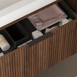 YOLAN 30" Freestanding Plywood Cabinet without basin, Retro Walnut W2615P246651