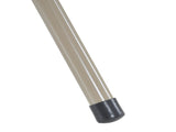 6pcs Elegant Foldable Iron & PVC Chairs for Convention & Exhibition Light Brown 09014703