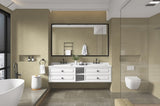 72in. W x 48in. H Metal Framed Bathroom Mirror for Wall, Rectangle Mirror, Bathroom Vanity Mirror W1272113723