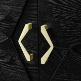 60" Mid Century Modern Sideboard Buffet Cabinet with Storage, TV Media Console, Storage Cabinet with W1801P290306