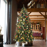 10ft Automatic Tree Structure PVC Material 1200 Lights Warm Color with Colorful 10 Modes with Remote 01331052