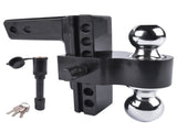 Adjustable Trailer Hitch, Fits 2" Receiver, 6-Inch Drop/Rise Aluminum Drop Hitch 82685634