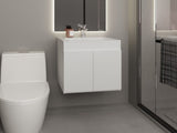 Bathroom Vanity 20.8" H, 2 Doors, White - Bathroom B097P395871