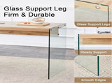 The top of the coffee table is made of medium density fiberboard and wooden stickers, with W1151P183734