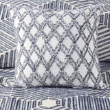 King/Cal King Cotton Jacquard Duvet Cover Set B035129132