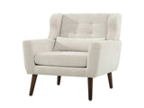 Modern Accent Chair Upholstered Foam Filled Living Room Chairs Comfy Reading Chair Mid Century W1028122699