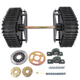 Rear Axle Track Assembly Kit For Gasoline Motor Snowmobile Mountain Motorcycle 24103276