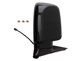Power Side Mirror Right fit for GMC K3500 Pickup 1988-1998 Towing 1010131 Black 73129193