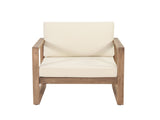 Outdoor Acacia Wood Patio Club Chair, Wood Patio Furniture,Waterproof Thick Cushion Deep Seating for 72310.00BBGE