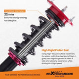 24 Ways Adjustable Damer Coilovers Coil Spring For Mercedes Benz W220 S430 00-06 97364851