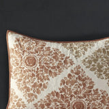 6 Piece Printed Quilt Set with Throw Pillows Multi King/Cal King B03597397