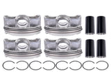 4Pcs Piston Kit w/ring Replacement for Dodge Hornet Jeep WranglerJL Compass Grand Cherokee WL 2.0T 74477943