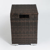 Rattan Propane Tank Cover Gas Bottle Cover Outdoor Wicker Gas Cylinder Cover W85335467