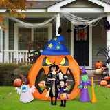 6.9ft Pumpkin Inflatable Halloween Decoration 23910280