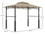 Pieces Patio Furniture Set 08892701