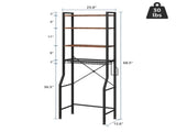 Over Toilet Bathroom Organizer, 4-Tier Adjustable Storage Rack, Space-Saving Shelf for Tight Areas, 95769194