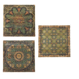 S/3 24x24" Multi-Colored Square Wall Art W2078P313336