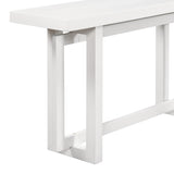 ZUN U_STYLE Contemporary Console Table with Wood Top, Extra Long Entryway Table for Entryway, Hallway, WF305653AAK