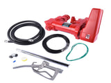 Transfer of Gasoline Diesel Kerosene 12V 15 GPM Fuel Transfer Pump Nozzle Kit 27750119