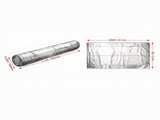 3' x 300' Heavy Duty Weed Barrier Landscape Fabric, Woven PP Geotextile Ground Cover for Driveways 42465416