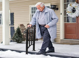 Matte Black Outdoor 1st Tier Iron Handrail 54990724