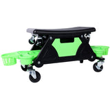 Rolling Detailing Creeper Seat, Roller Mechanic Detailing Utility Seat, Rolling Mechanic Stool with W465P204937