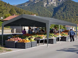12x20 ft Carport Car Port Canopy Grey 79468815