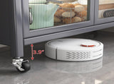 Open-door kitchen shelving Floor-to-ceiling multilevel household microwave storage cabinet bowls 88888451