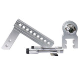 Alu Adjustable Trailer Drop Hitch,2inch receiver,8 inch adjustable W46537191