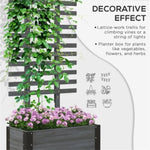 ZUN Wooden Planter、Flower shelf 79480648