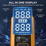 S ZEVZO 4000A Car Jump Starter with Air Compressor, 150PSI 11169263