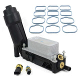 ZUN Oil Filter Adapter Housing & Seals Fits 11-13 3.6L Pentastar Chrysler Dodge Jeep 40034977