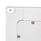 ZUN Double Door Mirror Indoor Bathroom Wall Mounted Cabinet Shelf White 74700543