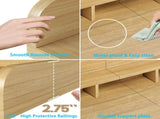 Washer Dryer Countertop with Non-slip Pads, Laundry Wood Shelf Topper with Edge, 54" Width x 27.5" W2641P309103