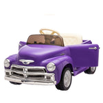 ZUN 12V Kids Ride On truck car w/parents control, Licensed Chevrolet 3100 pickup,electric car for W1396P183800