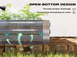 Garden Bed with Mini Greenhouse 82545750