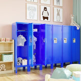 1 Door Tall Single Metal Locker-Retro Style Storage Cabinet--Industrial Furniture--For Living 62786310