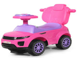 3-in-1 Kids Ride On Push Car for 12-36 Months Removable Handle Anti-Roll Board Horn Music Pink 13233134