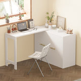 Twin Size Murphy Cabinet Bed with Adjustable Position Desk, Murphy Chest Dresser Bed with Foldable N733P272603K