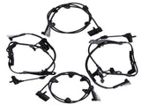 4Pcs ABS Wheel Speed Sensor Front Rear Right &Left fit for Toyota Sequoia 895430C010 14035580