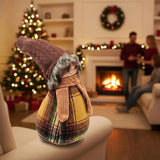 2PCS Set Christmas Gnome Decorations, Autumn Fall Table Decor for Thanksgiving and Seasonal Home FBA 02866103
