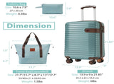 Luggage Sets 3 Piece Carry on Luggage 22x14x9 Airline Approved, Lightweight Hardshell ABS Suitcases 34590552